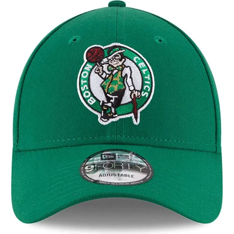 cap-zaobljena-green-adjustable-strap-za-djecu-9forty-the-league-boston-celtics-nba-new-era