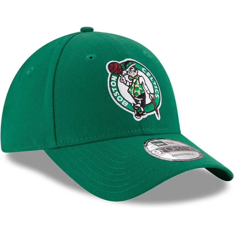 cap-zaobljena-green-adjustable-strap-za-djecu-9forty-the-league-boston-celtics-nba-new-era