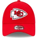 cap-zaobljena-red-adjustable-strap-za-djecu-9forty-the-league-kansas-city-chiefs-nfl-new-era