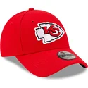cap-zaobljena-red-adjustable-strap-za-djecu-9forty-the-league-kansas-city-chiefs-nfl-new-era