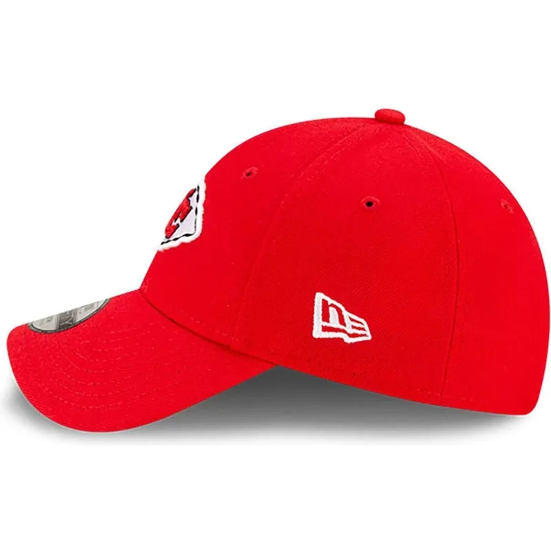 cap-zaobljena-red-adjustable-strap-za-djecu-9forty-the-league-kansas-city-chiefs-nfl-new-era