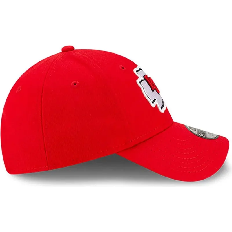 cap-zaobljena-red-adjustable-strap-za-djecu-9forty-the-league-kansas-city-chiefs-nfl-new-era