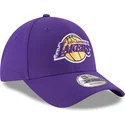 kape-zaobljena-ljubicasta-podesiva-traka-za-djecu-9forty-the-league-los-angeles-lakers-nba-new-era