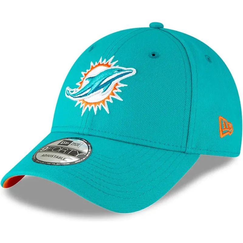 kapa-zaobljena-plava-podesiv-za-djecu-9forty-the-league-miami-dolphins-nfl-new-era