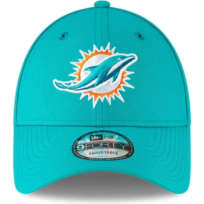 kapa-zaobljena-plava-podesiv-za-djecu-9forty-the-league-miami-dolphins-nfl-new-era