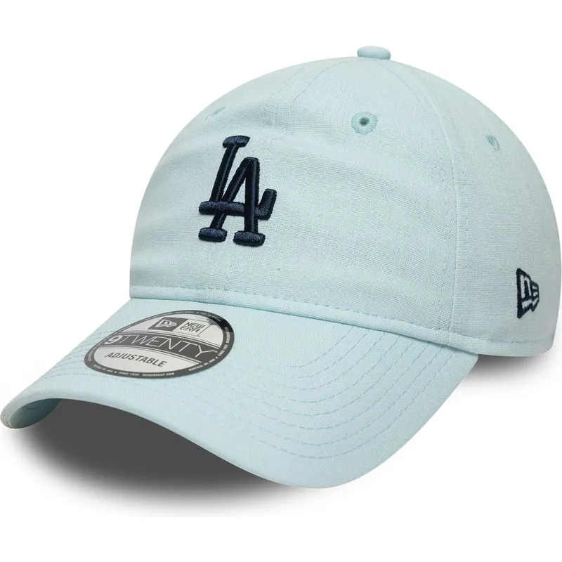 kapa-zaobljena-plava-podesiv-9twenty-linen-los-angeles-dodgers-mlb-new-era kapa-zaobljena-plava-podesiv-9twenty-linen-los-angeles-dodgers-mlb-new-era