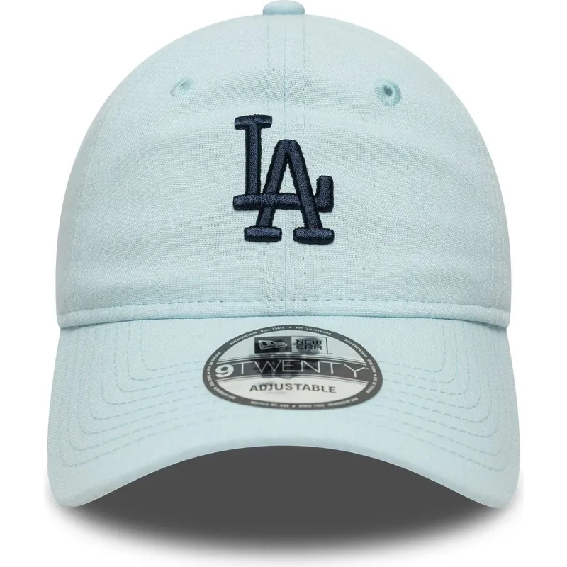 kapa-zaobljena-plava-podesiv-9twenty-linen-los-angeles-dodgers-mlb-new-era kapa-zaobljena-plava-podesiv-9twenty-linen-los-angeles-dodgers-mlb-new-era