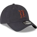 new-era-curved-brim-9twenty-core-classic-detroit-tigers-mlb-grey-adjustable-cap