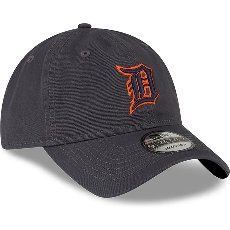 kape-zaobljena-siva-podesiva-traka-9twenty-core-classic-detroit-tigers-mlb-new-era