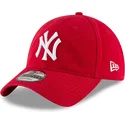 kapa-zaobljena-crvena-podesiv-9twenty-core-classic-new-york-yankees-mlb-new-era