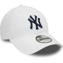 cap-zaobljena-white-adjustable-strap-9twenty-core-classic-new-york-yankees-mlb-new-era