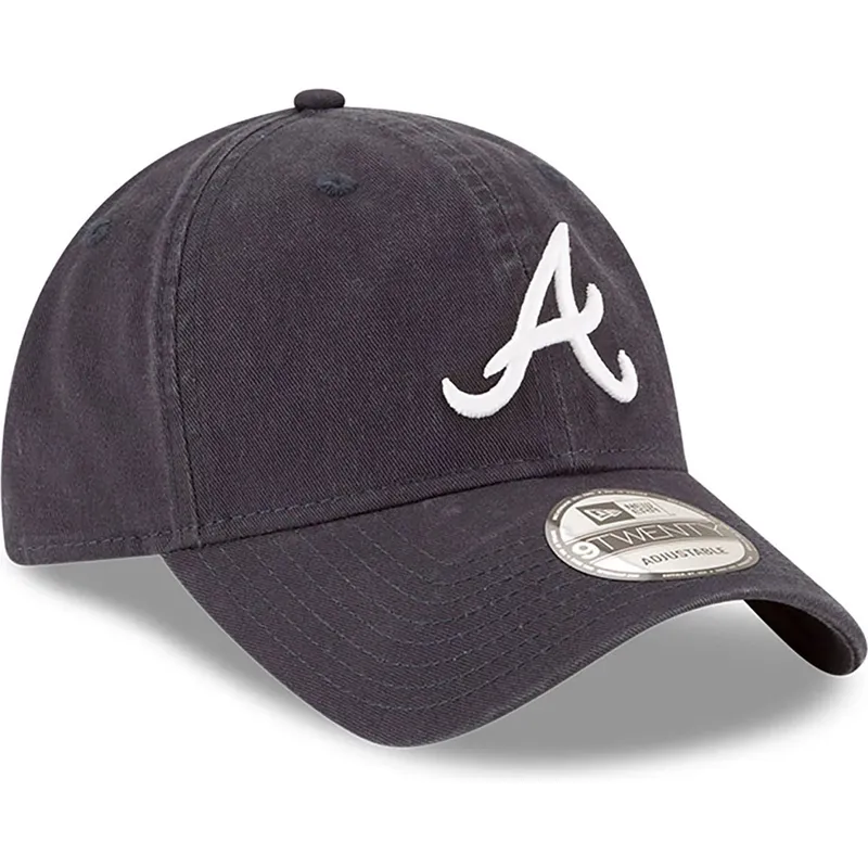 kape-zaobljena-mornarsko-plava-podesiva-traka-9twenty-core-classic-atlanta-braves-mlb-new-era