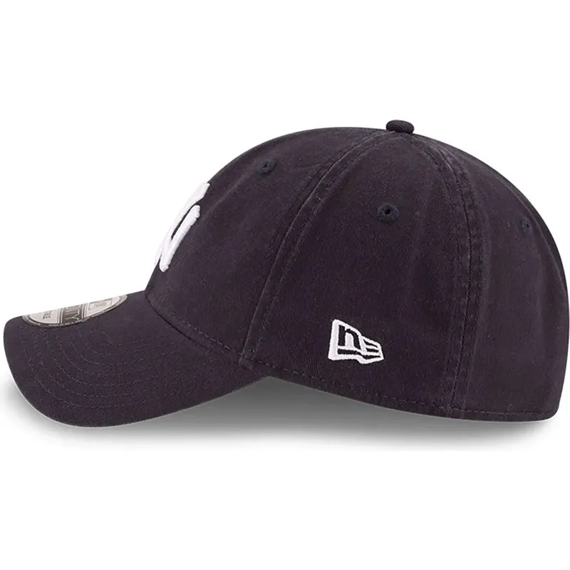 kape-zaobljena-mornarsko-plava-podesiva-traka-9twenty-core-classic-new-york-yankees-mlb-new-era