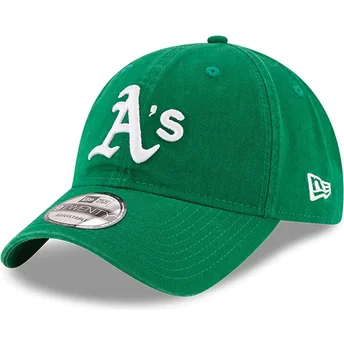 Kapa zaobljena zelena podesiv 9TWENTY Core Classic Oakland Athletics MLB New Era