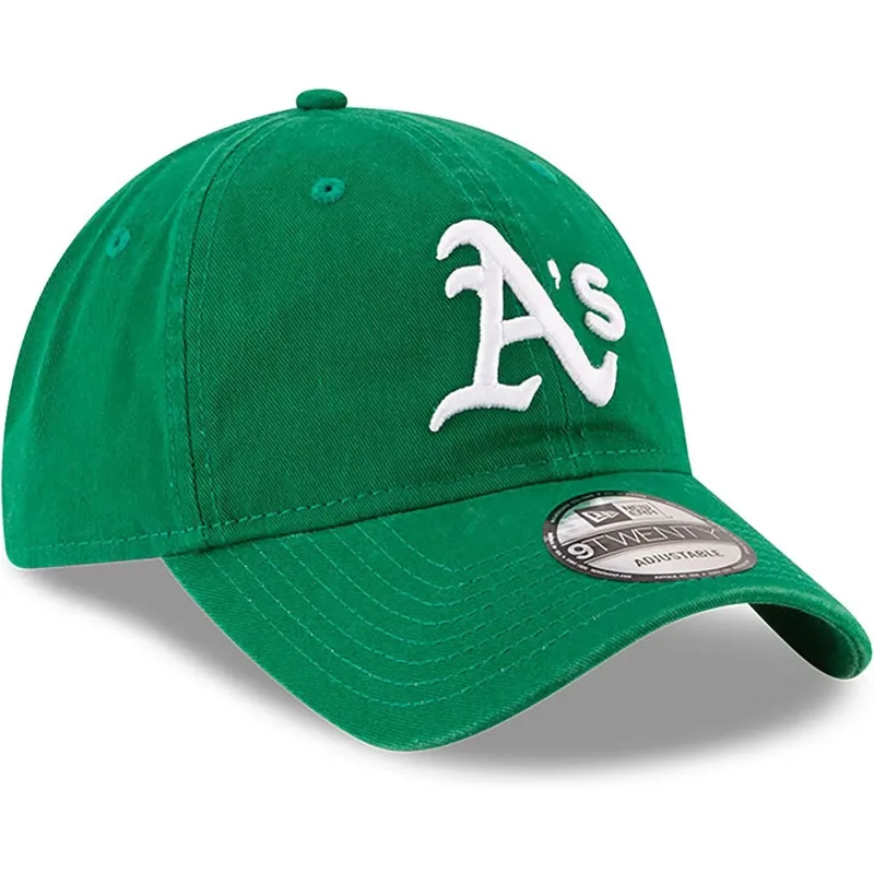 cap-zaobljena-green-adjustable-strap-9twenty-core-classic-oakland-athletics-mlb-new-era