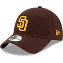 kapa-zaobljena-smeda-podesiv-9twenty-core-classic-san-diego-padres-mlb-new-era
