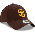 kapa-zaobljena-smeda-podesiv-9twenty-core-classic-san-diego-padres-mlb-new-era
