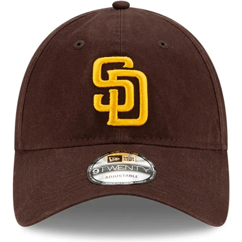 kapa-zaobljena-smeda-podesiv-9twenty-core-classic-san-diego-padres-mlb-new-era