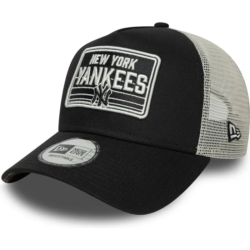 kapa-zaobljena-crna-snapback-a-frame-patch-new-york-yankees-mlb-new-era