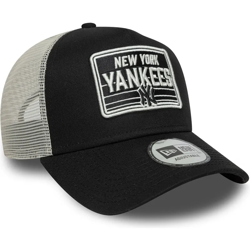 kapa-zaobljena-crna-snapback-a-frame-patch-new-york-yankees-mlb-new-era