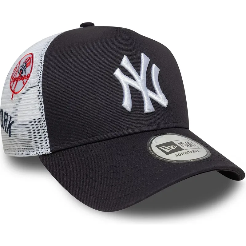 kapa-zaobljena-mornarsko-plava-snapback-a-frame-multi-patch-new-york-yankees-mlb-new-era