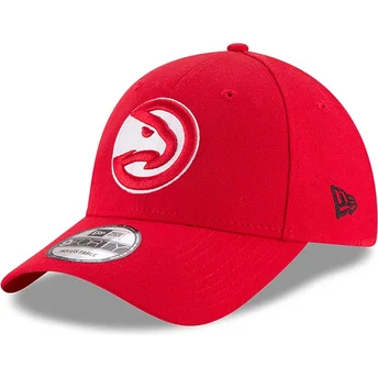 Kapa zaobljena crvena podesiv 9FORTY The League Atlanta Hawks NBA New Era
