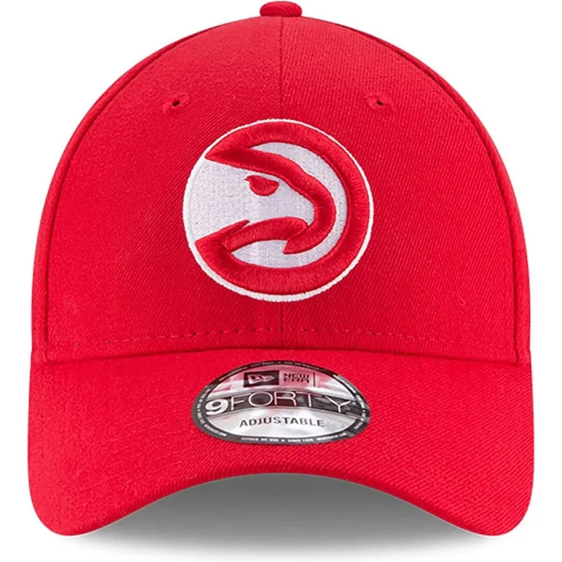 cap-zaobljena-red-adjustable-strap-9forty-the-league-atlanta-hawks-nba-new-era