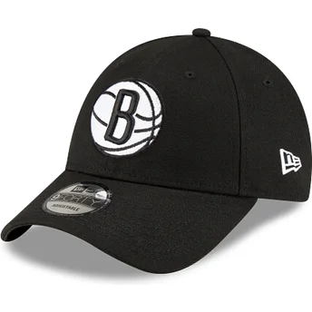 Kapa zaobljena crna podesiv 9FORTY The League Brooklyn Nets NBA New Era