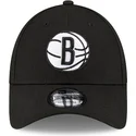 cap-zaobljena-black-adjustable-strap-9forty-the-league-brooklyn-nets-nba-new-era