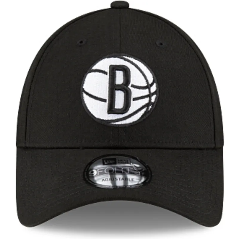 cap-zaobljena-black-adjustable-strap-9forty-the-league-brooklyn-nets-nba-new-era