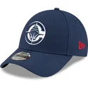 cap-zaobljena-navy-blue-adjustable-strap-9forty-the-league-los-angeles-clippers-nba-new-era