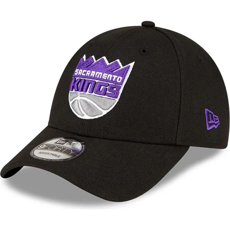 kapa-zaobljena-crna-podesiv-9forty-the-league-sacramento-kings-nba-new-era