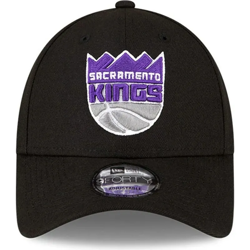 kapa-zaobljena-crna-podesiv-9forty-the-league-sacramento-kings-nba-new-era
