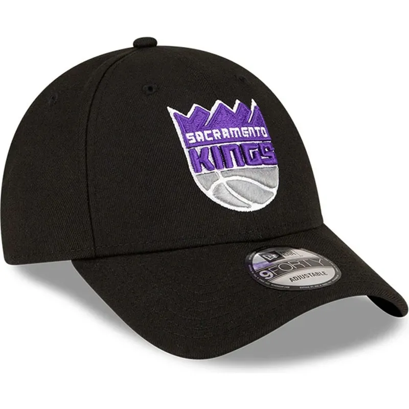 kapa-zaobljena-crna-podesiv-9forty-the-league-sacramento-kings-nba-new-era