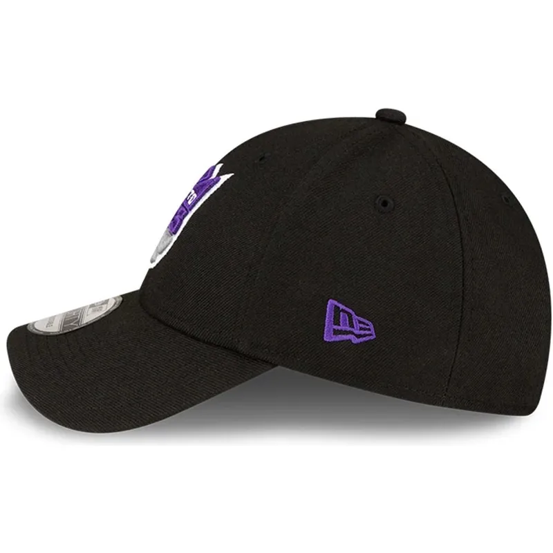 kapa-zaobljena-crna-podesiv-9forty-the-league-sacramento-kings-nba-new-era