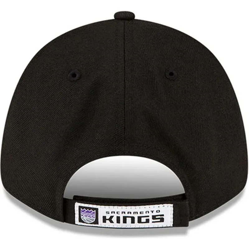 kapa-zaobljena-crna-podesiv-9forty-the-league-sacramento-kings-nba-new-era
