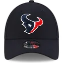 new-era-curved-brim-9forty-the-league-houston-texans-nfl-navy-blue-adjustable-cap