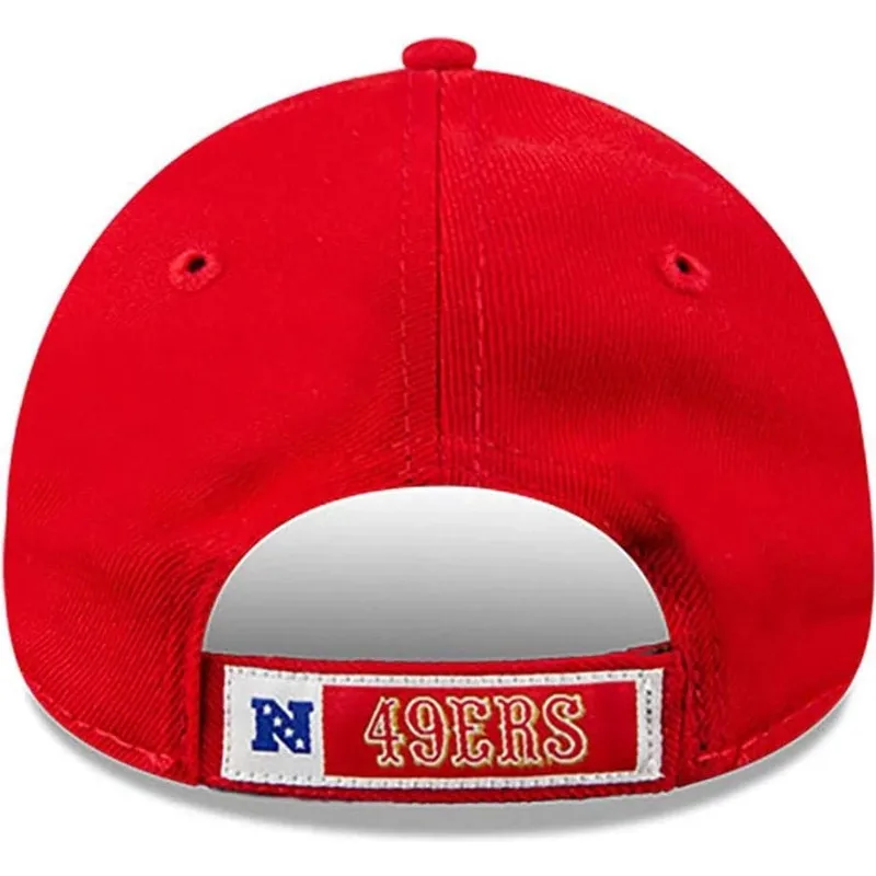 kapa-zaobljena-crvena-podesiv-za-djecu-9forty-the-league-san-francisco-49ers-nfl-new-era