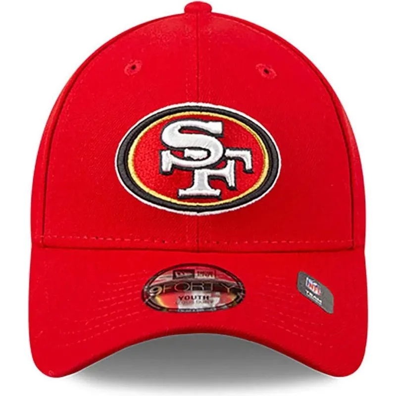 cap-zaobljena-red-adjustable-strap-za-djecu-9forty-the-league-san-francisco-49ers-nfl-new-era cap-zaobljena-red-adjustable-strap-za-djecu-9forty-the-league-san-francisco-49ers-nfl-new-era