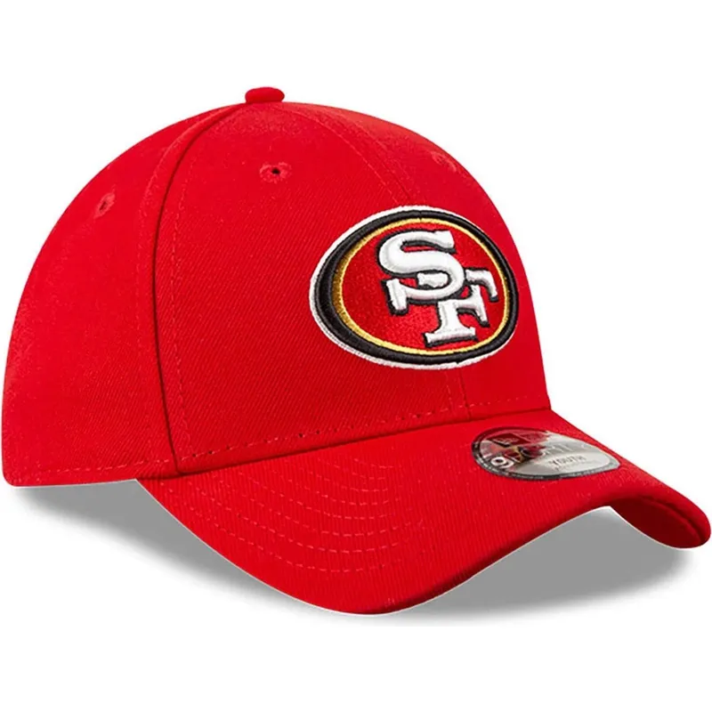 kapa-zaobljena-crvena-podesiv-za-djecu-9forty-the-league-san-francisco-49ers-nfl-new-era
