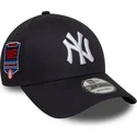 new-era-curved-brim-9forty-side-patch-new-york-yankees-mlb-navy-blue-adjustable-cap