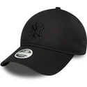 kapa-zaobljena-crna-podesiv-9twenty-bow-back-new-york-yankees-mlb-new-era