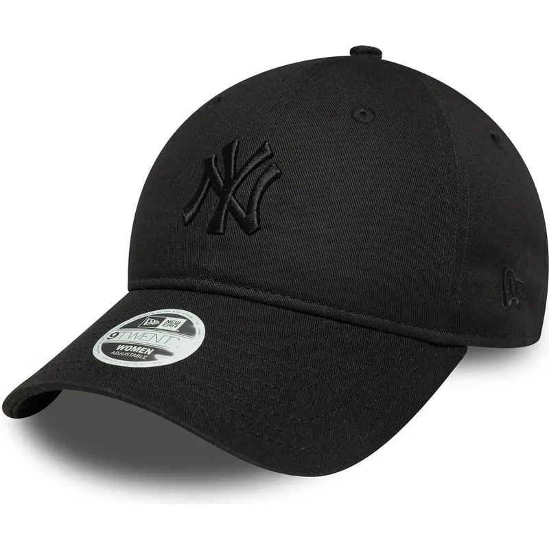 kapa-zaobljena-crna-podesiv-9twenty-bow-back-new-york-yankees-mlb-new-era