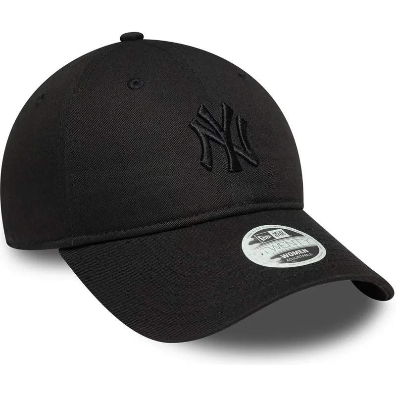 kapa-zaobljena-crna-podesiv-9twenty-bow-back-new-york-yankees-mlb-new-era