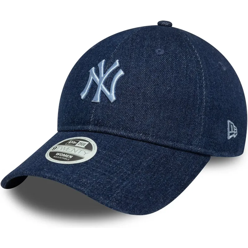 kapa-zaobljena-mornarsko-plava-podesiv-9twenty-denim-new-york-yankees-mlb-new-era