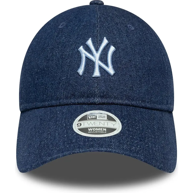 kapa-zaobljena-mornarsko-plava-podesiv-9twenty-denim-new-york-yankees-mlb-new-era
