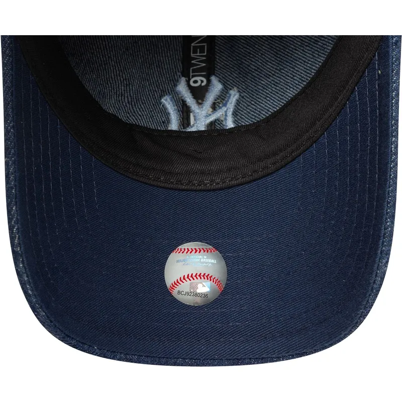 kapa-zaobljena-mornarsko-plava-podesiv-9twenty-denim-new-york-yankees-mlb-new-era