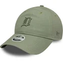 kapa-zaobljena-zelena-podesiv-9twenty-linen-detroit-tigers-mlb-new-era