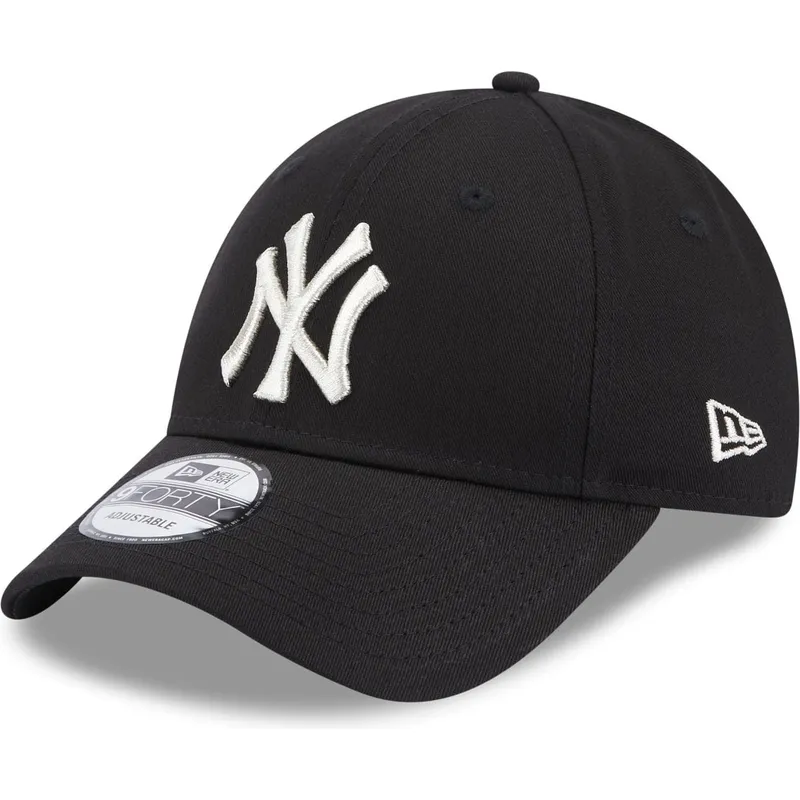 cap-zaobljena-black-adjustable-strap-9forty-metallic-new-york-yankees-mlb-new-era cap-zaobljena-black-adjustable-strap-9forty-metallic-new-york-yankees-mlb-new-era