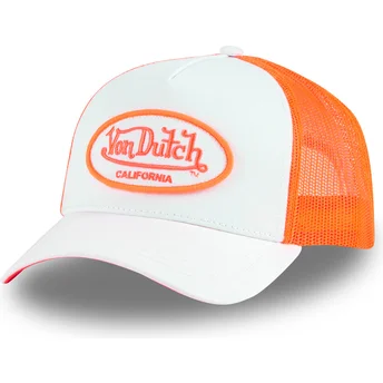 Cap zaobljena orange snapback Von Dutch